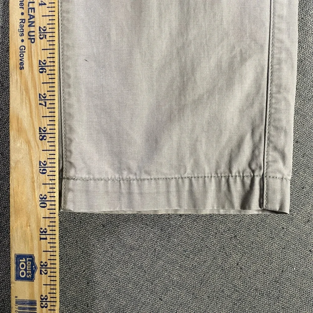 Banana Republic Aiden Pant Men's 31x32 Khaki Beige Chino Casual Trousers